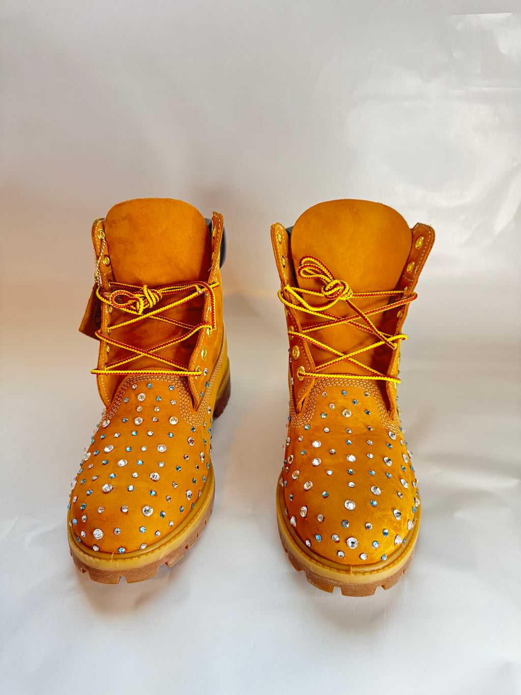 Custom Kicks 29 – Premium Rhinestone Timber Boots