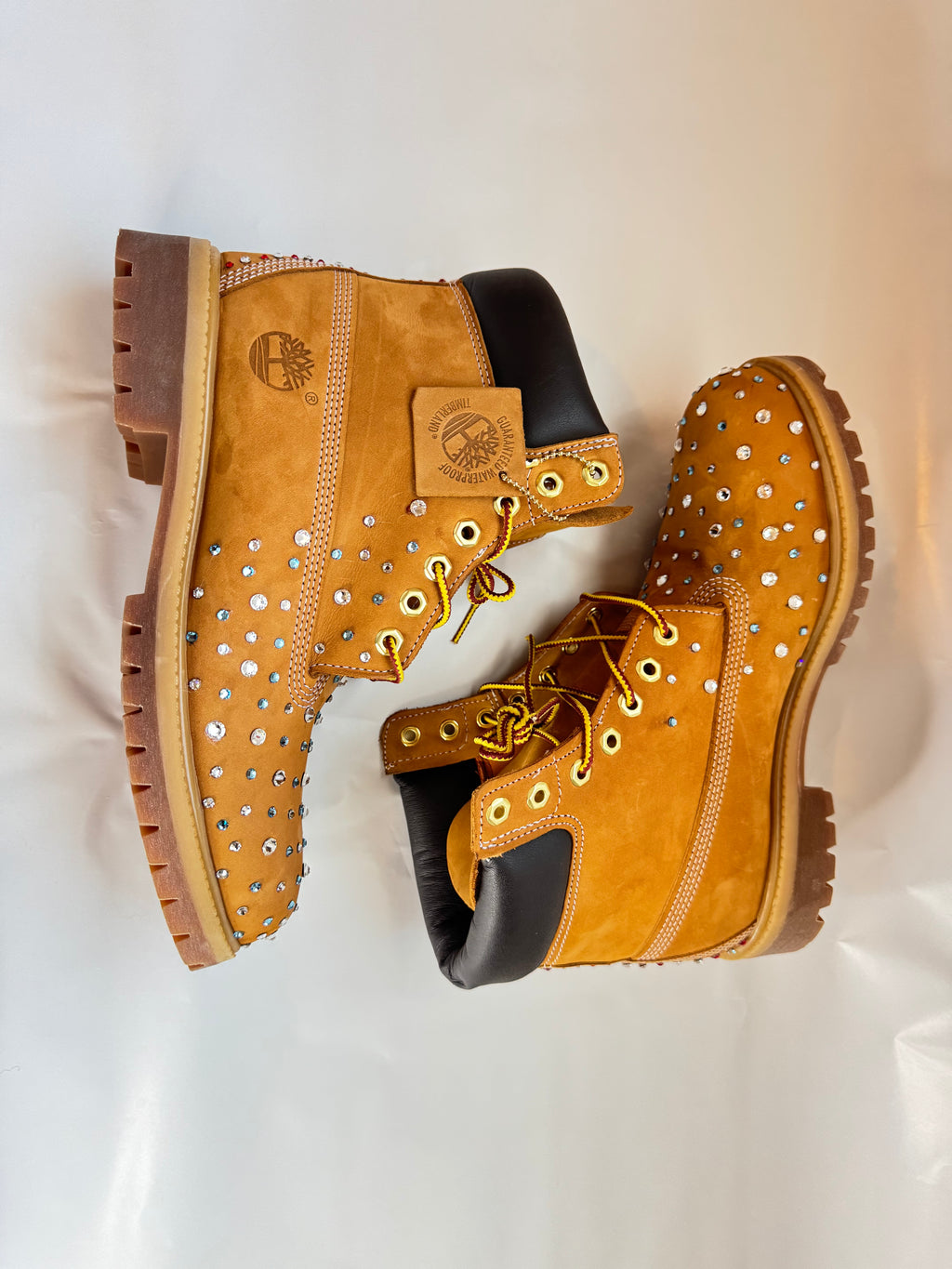 Custom Kicks 29 – Premium Rhinestone Timber Boots