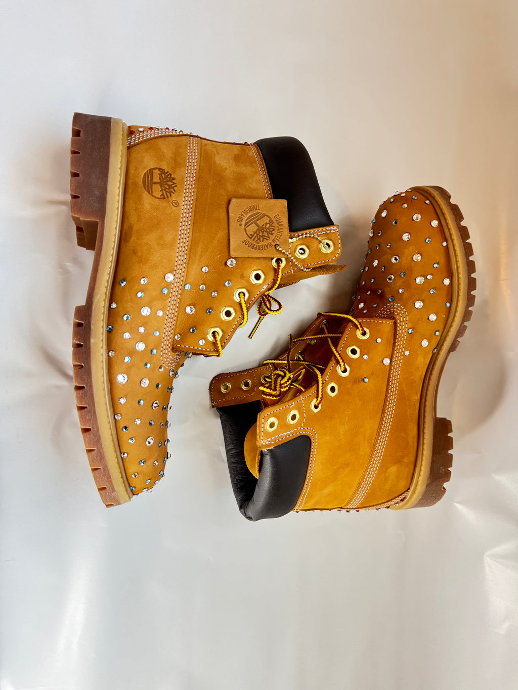 Custom Kicks 29 – Premium Rhinestone Timber Boots